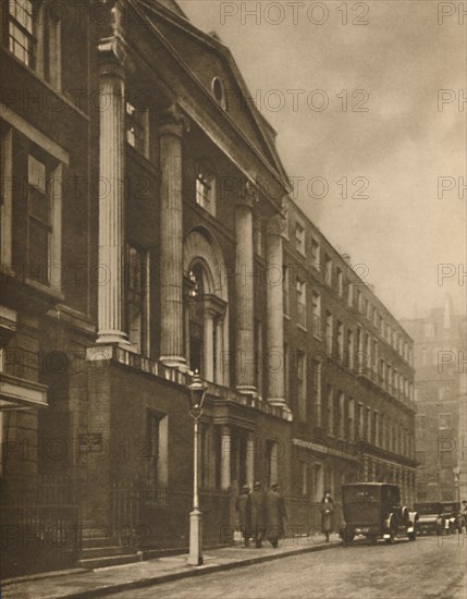 'Mansion Built By The Brothers Adam for the Royal Society of Arts', c1935. Creator: Unknown.