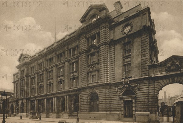 'Principal Façade of the General Post Office Headquarters at King Edward Street', c1935. Creator: Campbell.