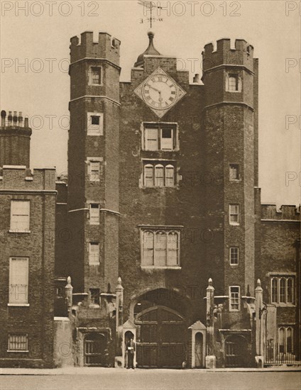 'Brick Gate House for a Royal Hunting Lodge in St. James's', c1935. Creator: Donald McLeish.