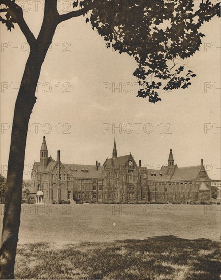 'One of London's Public Schools: St. Paul's from the Playing Fields', c1935. Creator: Donald McLeish.