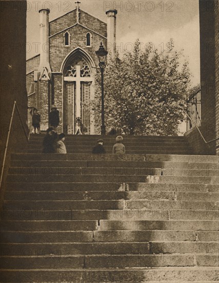 Riceyman Steps Really Granville Place in the Unlovely King's Cross Road', c1935. Creator: Paterson.