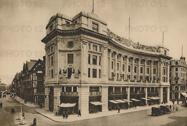 'East India House, Liberty's Individualised Frontage on the New Regent Street', c1935. Creator: Lemere.