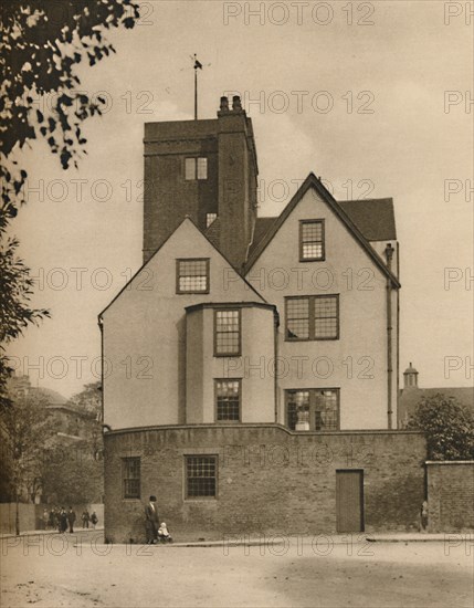 'Canonbury Tower, an Old Manor House Turned into a Social Club', c1935. Creator: Donald McLeish.