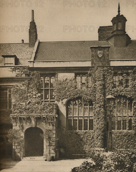 'Great Hall Where The Brothers of the Charterhouse Dine', c1935. Creator: Joel.