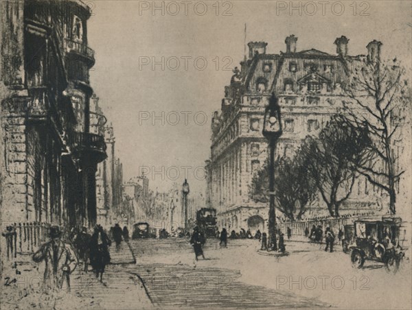 'Piccadilly', 1927. Creator: Percy Robertson.