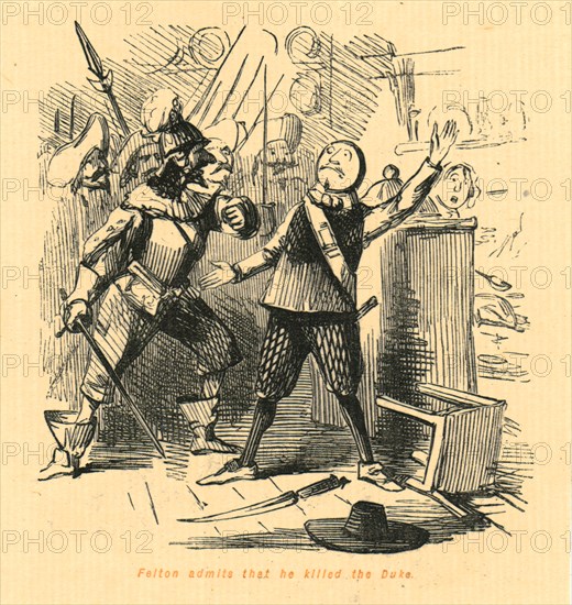 'Felton admits that he killed the Duke', 1897.  Creator: John Leech.