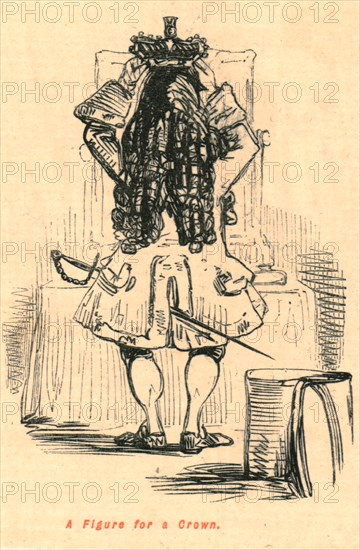 'A Figure for a Crown', 1897.  Creator: John Leech.