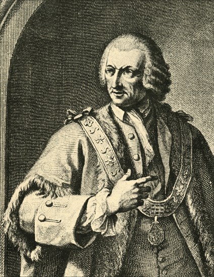 'Lord Mayor Beckford', (1709-1770), c1771, (1925). Creator: Unknown.