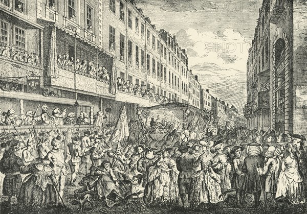 'Cheapside on Lord Mayor's Day, 1761', (1925). Creator: Unknown.