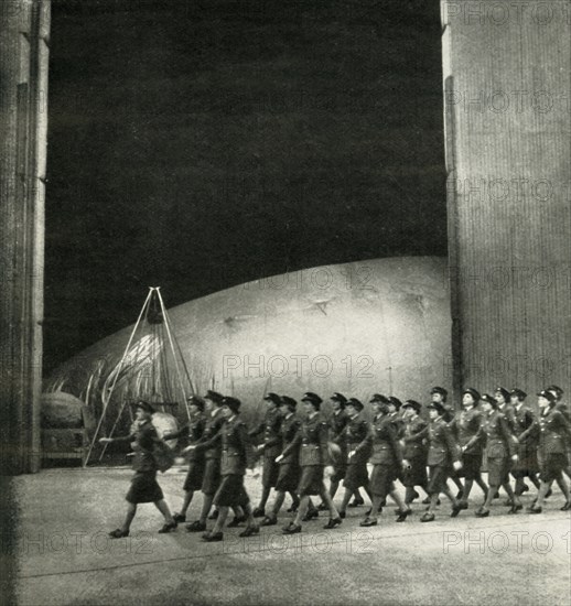 'At A Balloon Centre', c1943. Creator: Cecil Beaton.