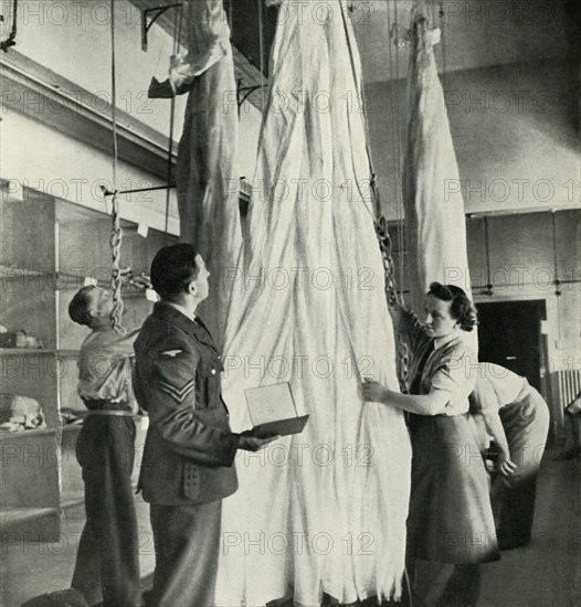 'Parachute Packers', c1943. Creator: Cecil Beaton.