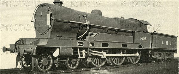 'A Leading Express Type on the L.M.S. - The Rebuilt "Claughton".', c1930. Creator: Unknown.