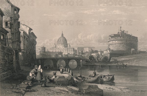 'Rome', 1820s.  Creator: Robert Sands.