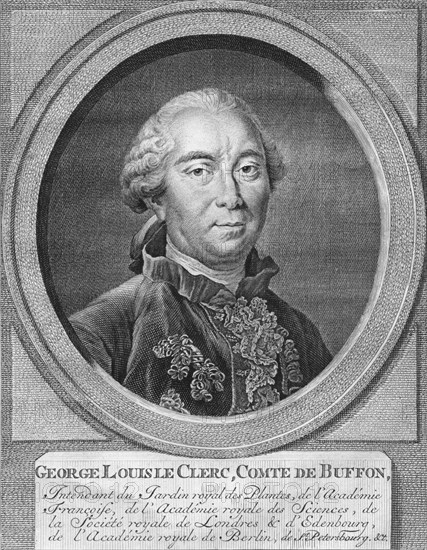 'George Louis Le Clerc, Comte De Buffon', 1774.  Creator: Jacobus Houbraken.