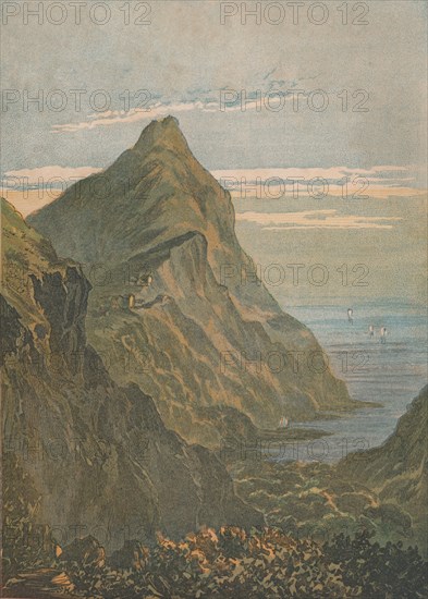 'Hartland Point. Near Clovelly, North Devon', 1864. Creator: Unknown.