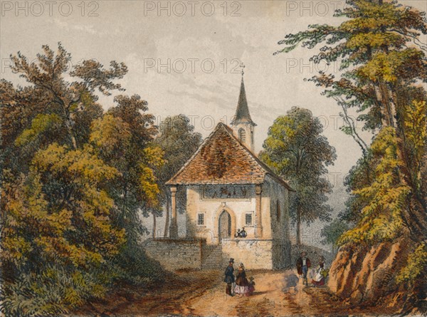 'Chapelle de Guillaume-Tell, Küssnacht', mid 19th century. Creator: Unknown.
