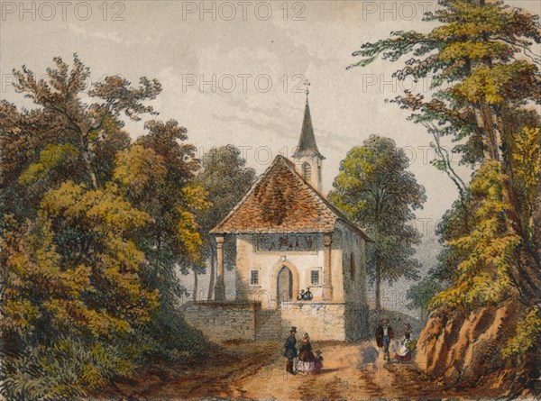 'Chapelle de Guillaume-Tell, Küssnacht', mid 19th century.  Creator: Unknown.