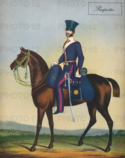 '13th Light Dragoons', c1830. Creators: S Eschauzier, L Mansion.
