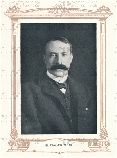 'Sir Edward Elgar', 1895. Creator: Elliott & Fry.