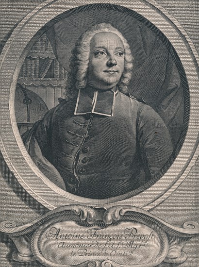 'Antoine Francois Prevost', 1745. Creator: Georg Friedrich Schmidt.
