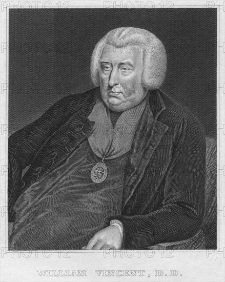 'William Vincent, D.D.', 1822. Creator: James Stow.