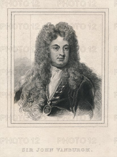 'Sir John Vanburgh', 1830. Creator: William Camden Edwards.