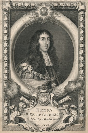 'Henry, Duke of Gloucester', 1736. Creator: George Vertue.