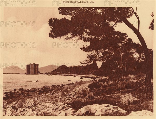 'The old Monastery, Saint-Honorat', 1930. Creator: Unknown.