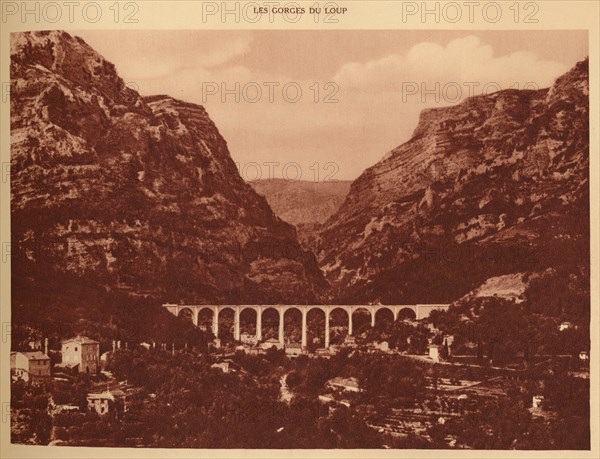 'The Viaduct and the access to the Gorges', 1930. Creator: Unknown.