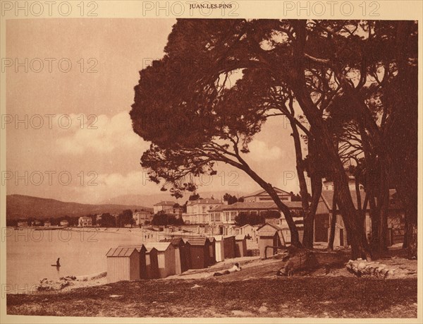 'The Beach, Juan-les-Pins', 1930. Creator: Unknown.