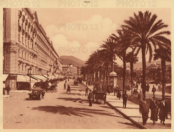 'Avenue of Verdun, Nice', 1930. Creator: Unknown.