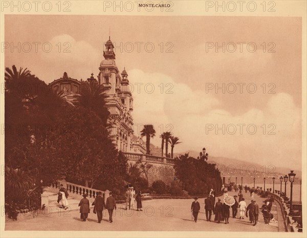 'The Terraces and the Casino, Monte Carlo', 1930. Creator: Unknown.