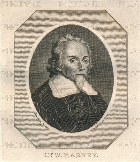 'Dr. W. Harvey', c1800. Creator: Philip Audinet.