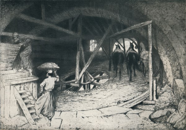'A Galilean Flour Mill', late 19th-early 20th century, (1922). Creator: William Brassey Hole.