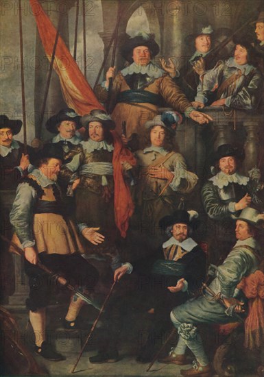 'The Company of the Civic Guard of Amsterdam...in 1645', (1914).  Creator: Govaert Flinck.