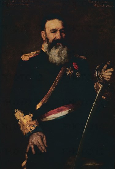 'General Piet Joubert, Commander-In-Chief of the Dutch South African Republic', 1890. (1914). Creator: Thérèse Schwartze.
