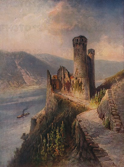 'Ruine Ehrenfels', (Ehrenfels Castle), 1923. Creator: Nikolai of Astudin.