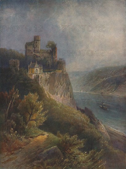 'Burg Rheinstein', (Rheinstein Castle), 1923. Creator: Nikolai of Astudin.