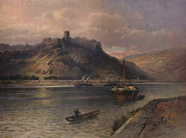 'Ruine Rheinfels', (Rheinfels Castle), 1923. Creator: Nikolai of Astudin.