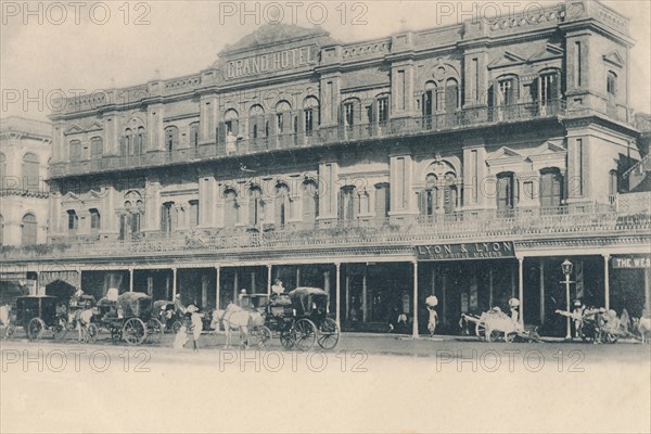 'Grand Hotel, Calcutta', 1902. Creator: Unknown.