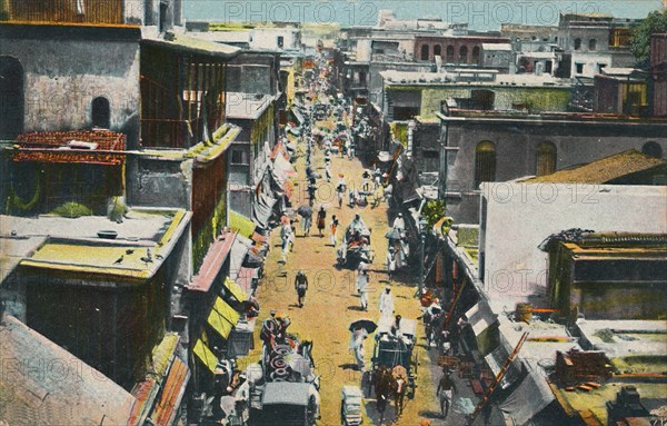 'Burra Bazar, Calcutta', 1905. Creator: Unknown.