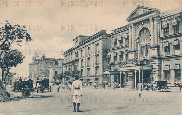'Clive Street, Calcutta', c1905. Creator: Unknown.