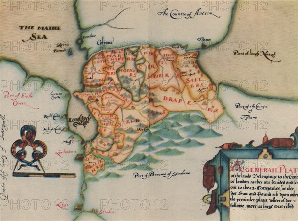 'The Plantation of Ulster', 17th century, (1948). Creator: Unknown.