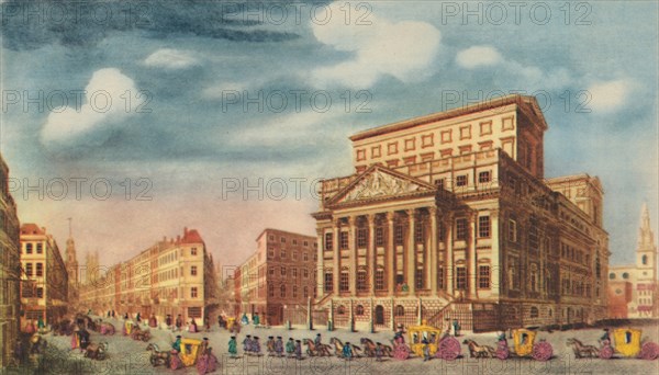 'The Lord Mayor's Mansion House', 1745, (1948). Creator: Paul Fourdrinier.