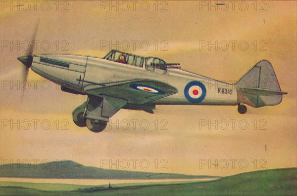 'Boulton Paul "Defiant" Fighter Monoplane', c1944. Creator: Unknown.
