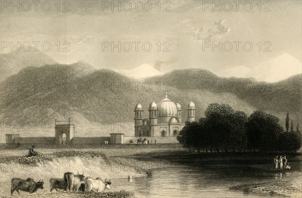 'At Nujibabad, Rohilcund', 1835. Creator: William Daniell.