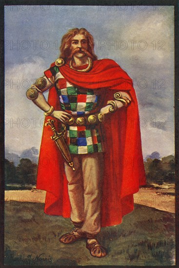 'A Celtic Chieftain in Civil Dress', 1924. Creator: Herbert Norris.