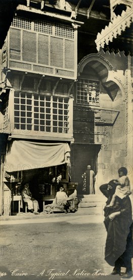 'Cairo - A Typical Native House', c1918-c1939. Creator: Unknown.