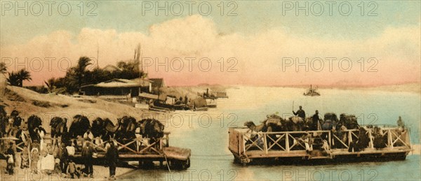 'Port Said - Kantara village', c1918-c1939. Creator: Unknown.