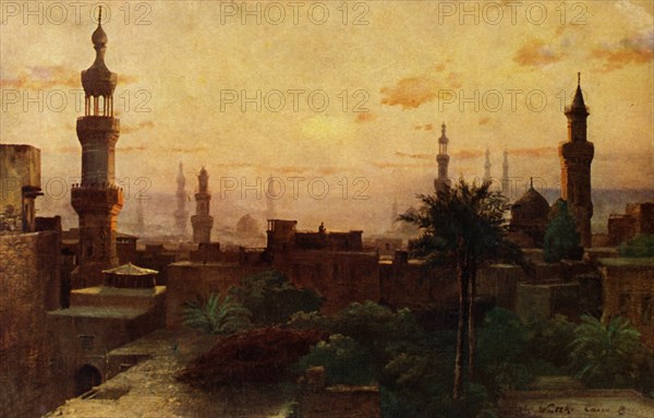 'Morning in Cairo', c1918-c1939. Creator: Unknown.